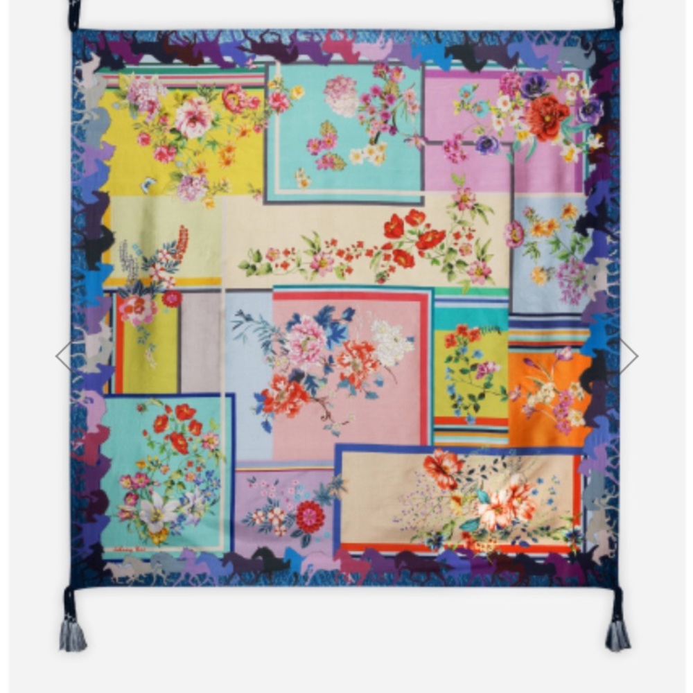 JOHNNY WAS SILK SCARF